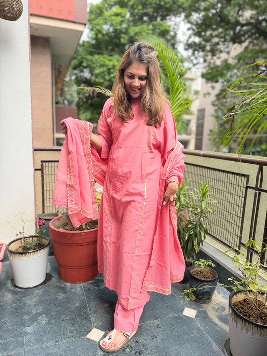 Rose Blush - Meher Dupatta