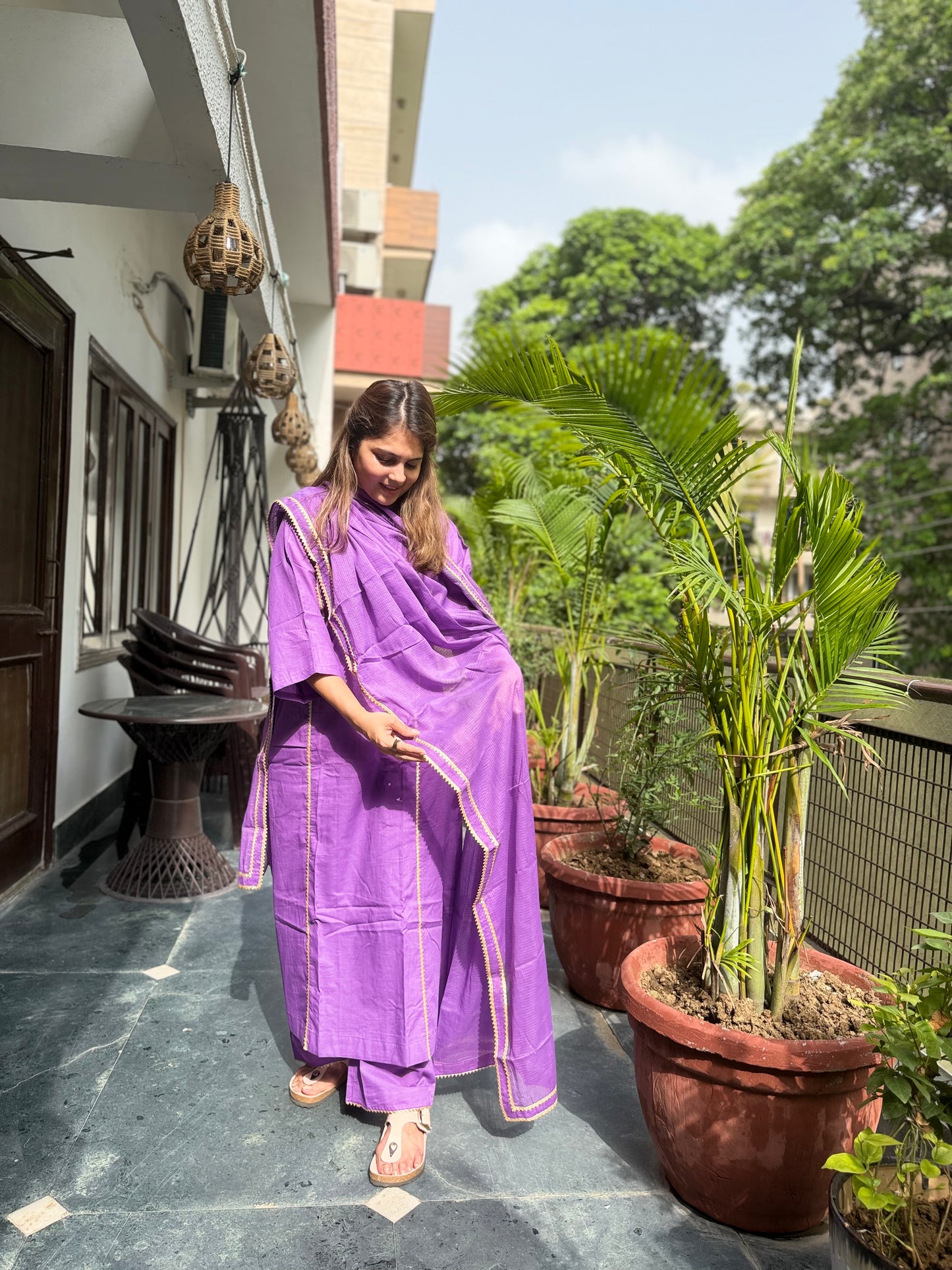 Lavender Mist - Meher Dupatta