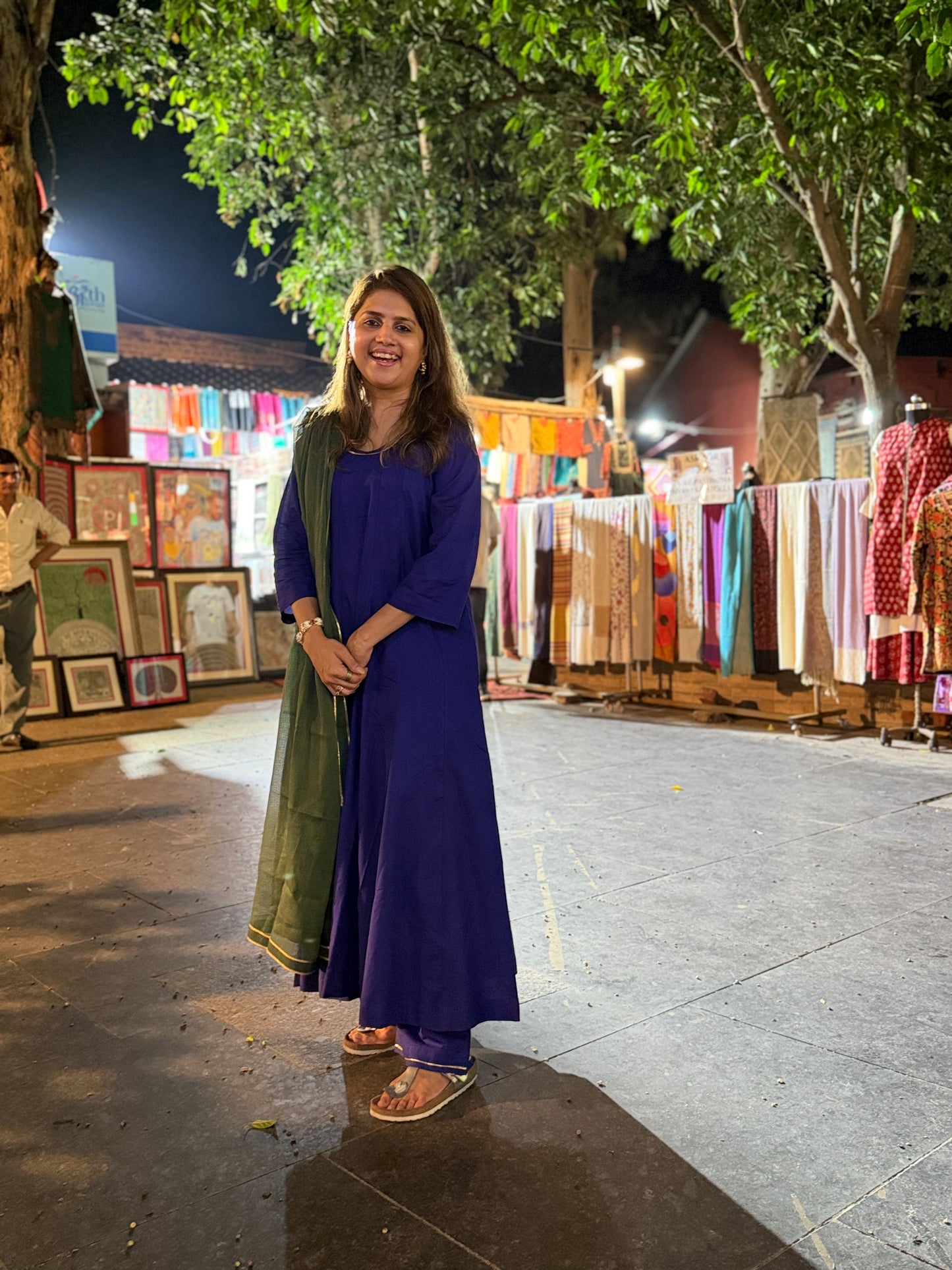 Sapphire - Aabha Kalidar with Dupatta